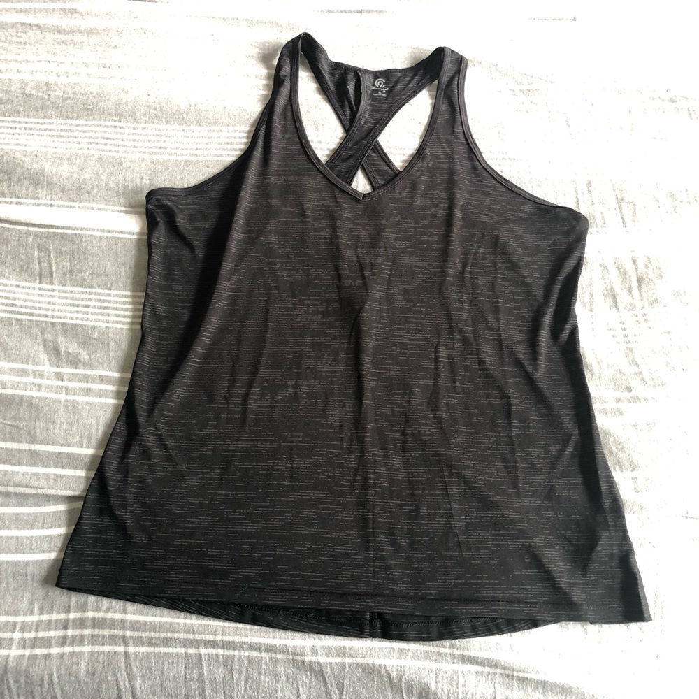 Champion black workout tank XL